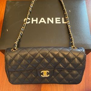 Authentic Chanel classic shoulder bag